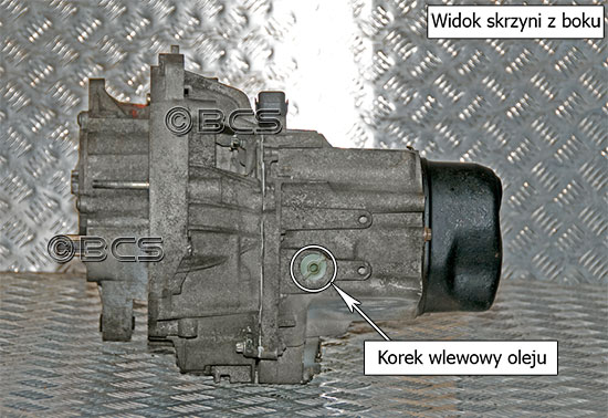 Skrzynia biegów JC7 korki olejowe 1