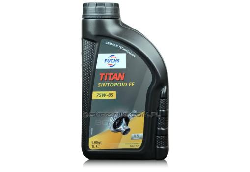 FUCHS TITAN SINTOPOID FE 75W85 olej przekładniowy API GL-5 - 1 litr