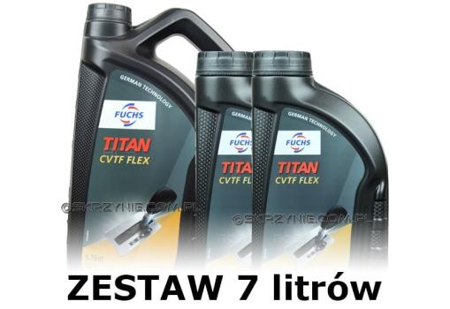 FUCHS TITAN CVTF FLEX - olej do skrzyń bezstopniowych CVT - 7 litrów ZESTAW - TANIEJ