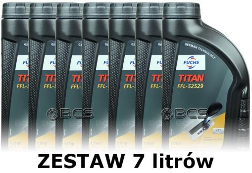 FUCHS TITAN - PENTOSIN FFL-52529 (VW G055529) - olej do skrzyń dwusprzęgłowych  - 7 litrów ZESTAW - TANIEJ